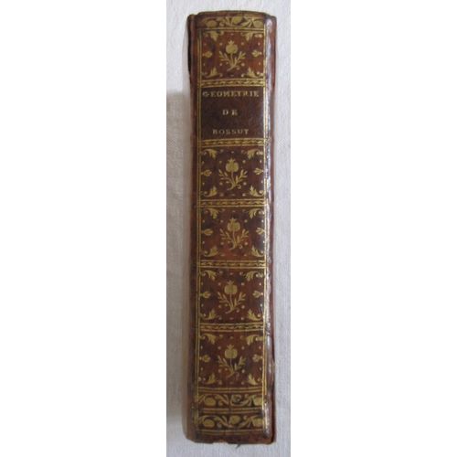 Trait lmentaire De Gomtrie, Et De La Manire D'appliquer L'algbre  La Gomtrie - Abb Bossut - 1775   de Charles BOSSUT 
