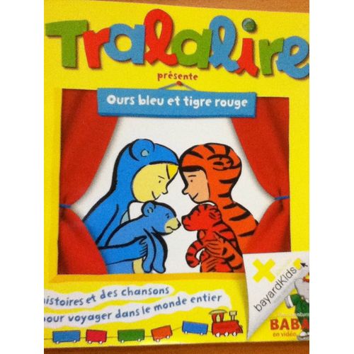 Tralalire 116 Ours Bleu Et Tigre Rouge
