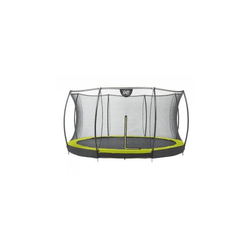 Trampoline Exit Silhouette Ground Citron Vert + Filet De Securite 366 12ft