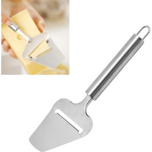 Tranchette  Fromage,Coupe Fromage Acier Inoxydable,Couteaux  Fromage,Stainless Steel Cheese Plane Slicer,Convient Aux Fromages  Pte Dure Et Semi Dure,Va Au Lave Vaisselle