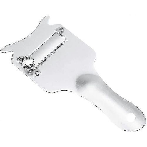 Trancheuse  fromage  la truffe en acier inoxydable Trancheuse de rasoir au chocolat  lame tranchante rglable Trancheuse  l'ail de lgumes avec trou suspendu pour la prparation des aliments