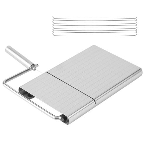 Trancheuse  Fromage En Acier Inoxydable Avec 8 Coupe-Fromage En Pour Trancheuses  Fromage En Planche  Dcouper Fromage Beurre