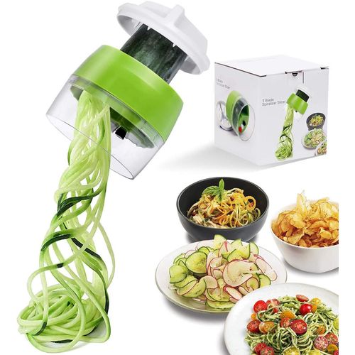 Trancheuse  Fruits Et Lgumes 4 En 1, Spirale Rglable, Rpe, Coupe-Salade, Outils De Courgettes, Machine  Spaghetti