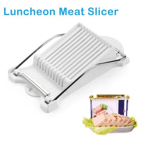 Trancheuse  jambon en acier inoxydable Trancheuse  viande pour le djeuner Coupe-banane Trancheuse  saucisse d'?uf Maison Gadgets de cuisine multifonctionnels Nouveau