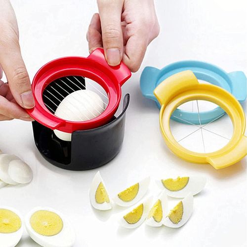 Trancheuse  oeufs Trancheuse  oeufs en acier inoxydable Multifonction 3 en 1 Trancheuse  oeufs Ustensile de cuisine  trancheuse  oeufs manuelle