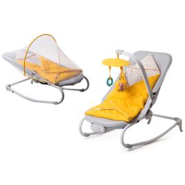 Transat Balancelle Siege Enfant Bebe 0 18kg Felio 3en1 Jaune Rakuten