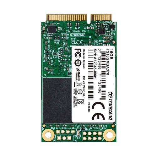 Transcend 16 Go SATA III 6 Go/s MSA370 mSATA SSD 370 Solid State Drive TS16GMSA370