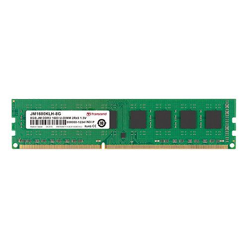 Transcend Jetram Jm1600klu-2g Module De Mmoire 2 Go 2 X 8 Go Ddr3 16
