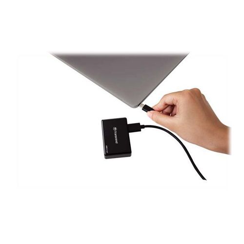 Transcend RDC8 - Lecteur de carte (SDHC, SDHC UHS-I, SDXC, SDXC UHS-I, microSDHC, microSDHC UHS-I, microSDXC, microSDXC UHS-I, CF)