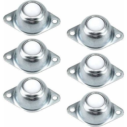 Transfert  Billes Roulettes Pour Meubles Roulettes Transfert  Rouleaux Units De Transfert  Billes Fer Galvanis Avec Boules En Nylon Pour Transmission Meubles Fauteuil Roulant 6 Pices
