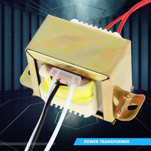 Transformateur Monophase Double 12 V A Noyau De Ferrite Ei57 30 W, Entree 220 V, Sortie 220 V
