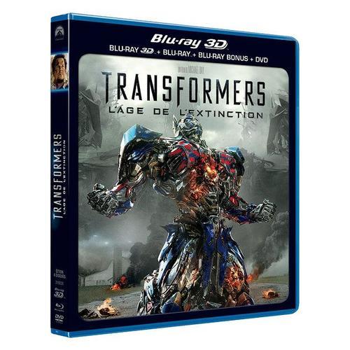 Transformers : L'ge De L'extinction - Combo Blu-Ray 3d + Blu-Ray + Dvd de Michael Bay