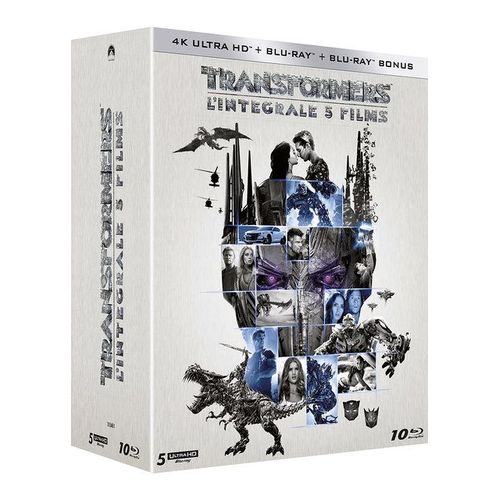 Transformers - L'intgrale 5 Films - 4k Ultra Hd + Blu-Ray + Blu-Ray Bonus