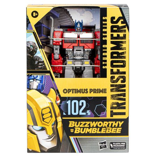 Transformers Transformers Generations Studio Series Buzzworthy Bumblebee Voyageur Optimus Prime