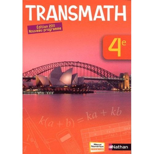 Transmath 4e   de Malaval Jol  Format Broch 