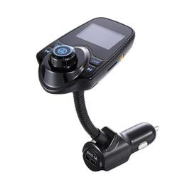 Transmetteur FM Bluetooth VicTsing Kit de Voiture Mains Libres Sans Fil  Chargeur USB de Voiture avec 3.5mm Port Audio