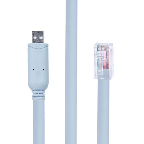 Transmission de donnes pratique dbogage convertisseur Stable PVC USB  RJ45 pices de rechange universel pour ordinateur commutateur routeur cble