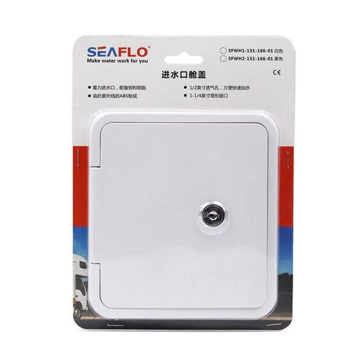 Bouchon D'eau Verrouillable 80mm Pour Camping-car - Étanche Et Sécurisé Avec 2 Clés