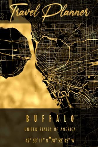 Travel Planner Buffalo Map Usa Comprehensive Travel Planner For 4