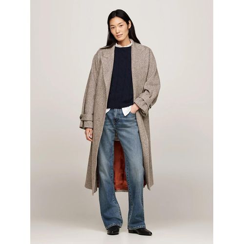 Trench-Coat Oversize En Pure Laine  Chevrons Rlx Wool Herringbone Belted Coat/Casual Wovens Herringbone - L-Xl
