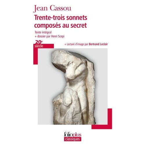 Trente-Trois Sonnets Composs Au Secret   de Cassou Jean  Format Poche 