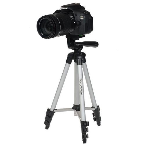 Trpied d'appareil photo professionnel, pour Canon EOS Rebel T2i T3i T4i et Nikon D7100 D90 D3100, appareil photo DSLR, WT3110A