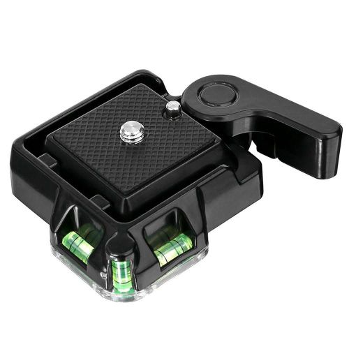 trpied de camscope monopode  tte sphrique, support de plaque  dgagement rapide pour camra DSLR, rsolvez et relchez la camra rapidement