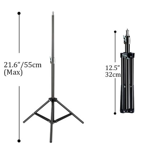 Trpied de photographie 1/4,support de lumire  tte de vis pour tlphone,bton de Selfie,projecteur,flashs,clairage photographique,bote  lumire douce - Type New 55cm