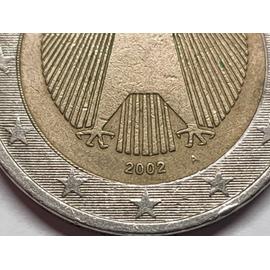 piece 2 euros rare allemagne 2002