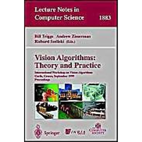 Vision Algorithms: Theory And Practice   de Collectif  Format Broch 