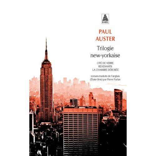 Trilogie New-Yorkaise - Cit De Verre - Revenants - La Chambre Drobe    Format Poche 