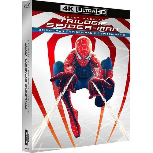 Trilogie Spider-Man : Spider-Man + Spider-Man 2 + Spider-Man 3 - 4k Ultra Hd de Sam Raimi
