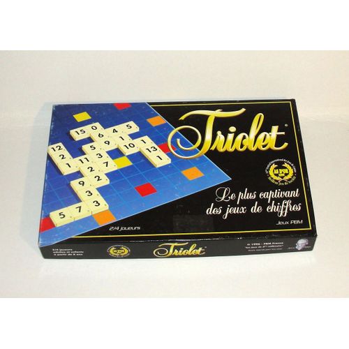 Triolet Jeux De Societe Pbm Vintage Le Plus Captivant Des Jeux De Chiffres As D'or 1996