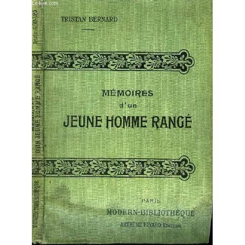 Memoires D'un Jeune Homme Range   de Tristan Bernard