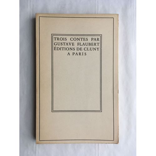 Trois Contes   de Gustave Flaubert  Format Poche 