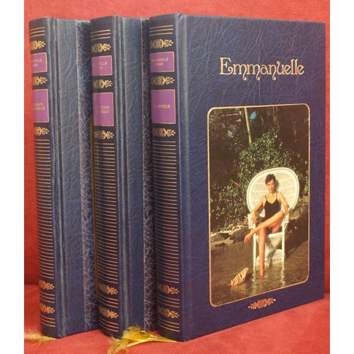 Trois livres érotiques d'Emmanuelle Arsan Emmanuelle, l'antivierge