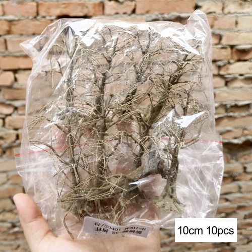 Tronc D'arbre En Fil Mtallique Fait  La Main,Matriel De Simulation,Modle D'arbre L'inventaire,Disposition De Train,Excutif,10cm,15cm,18cm,23cm,28cm - Type 10cm Trunk 10pcs