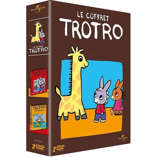 Le Coffret Trotro - Trotro Est Rigolo + Trotro Fait Son Zoo de Eric Cazes