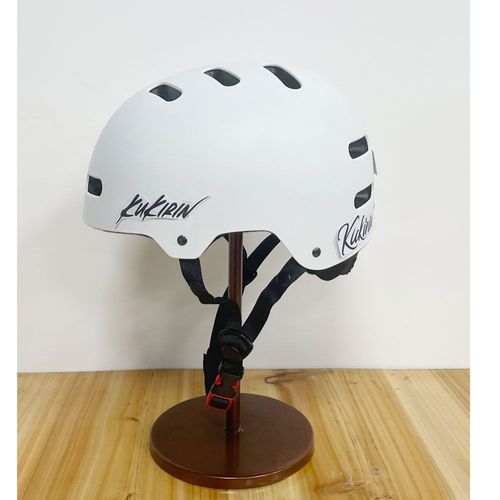 Trottinette : Casque De Scooter lectrique Kukirin, Unisexe, quipement De Cyclisme, Blanc.