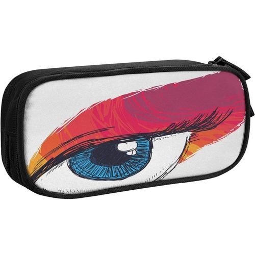 Trousse  Crayons Cratures Marines Hippocampe Crabe Poisson, Grande Capacit Grande Pochette Porte-Stylo