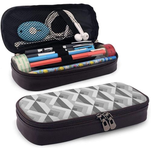 Jolie Trousse  Crayons Verticale Rtractable En Forme De Pingouin - Trousse  Crayons Portable - Trousse  Maquillage Pour Fille Et Femme