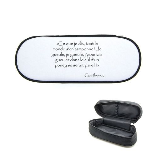 Trousse  Crayons Imprime Guethenoc Gueuler Dans Le Cul D'un Poney Citation Kaamelott