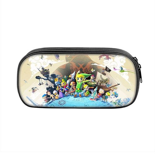 Trousse Scolaire Extensible, ?�tui ?� crayons pour Enfant Adulte-Zelda Anime The Legend of Zelda 