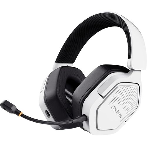 Trust Gxt 1493w Ravox Casque Gaming Sans Fil Bluetooth + 2.4 Ghz Pour Ps5 Ps4 Switch Pc Mobile, Pilotes 50mm, Batterie 70 Heures, Faible Latence, Casque Gamer Over-Ear Avec Microph[Fil6164463]