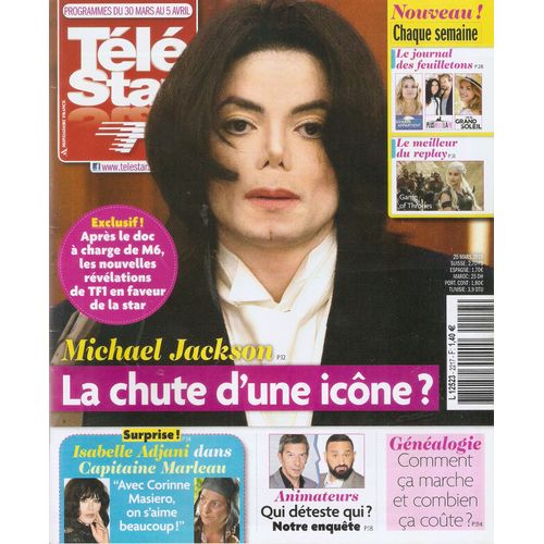 Ts Michael Jackson 2p/ Isabelle Adjani 1.5p/ Trois Cafes Gourmands 1/2p/ Lea Salame 1/2p/ Kim Raver 1p/ Iris Mittenaere 1/2p/ Peter Falk 1p/ Michel Blanc 2p/ Felicity Huffman 1p/ 2217