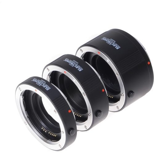Tube D'Extension Automatique Af Autofocus Macro (13 Mm, 20 Mm, 36 Mm) Dg Pour Objectif Canon Eos Ef Ef-S Mount Dslr 7D Mark Ii, 5D Iv Iii, 5Ds, 6D Ii, 200D, 850D, 800D, 760D, 90D, [GOP6255422]