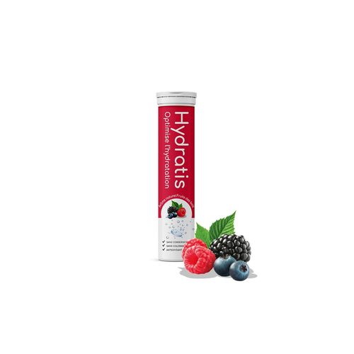 Tube Hydratis (20 Tabs)|Fruits Des Bois|lectrolytes Et Hydratation|Hydratis
