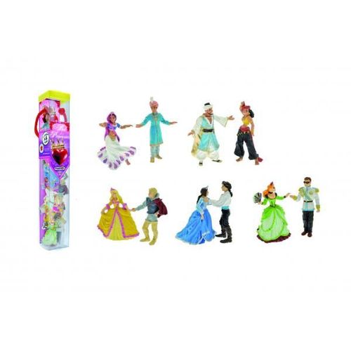 Il tait Une Fois - Tubo De 10 Figurines : Le Bal Des Princesses