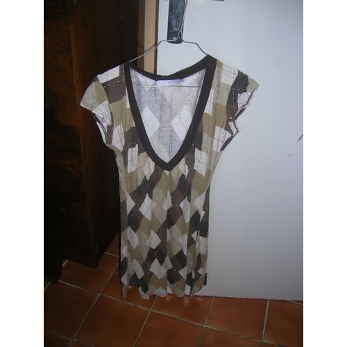 Tunique Cache-Cache 92% Viscose,8% Elasthanne 40 Multicolore