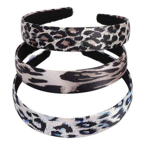 Turbans Tendance  Imprim Lopard Pour Femmes  Serre-Ttes lgants Avec Boutons De Masque  Confortables Et Polyvalents